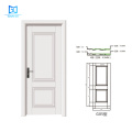 Внутренняя дверь белая грунтовка хорошего качества формованной двери go-g05